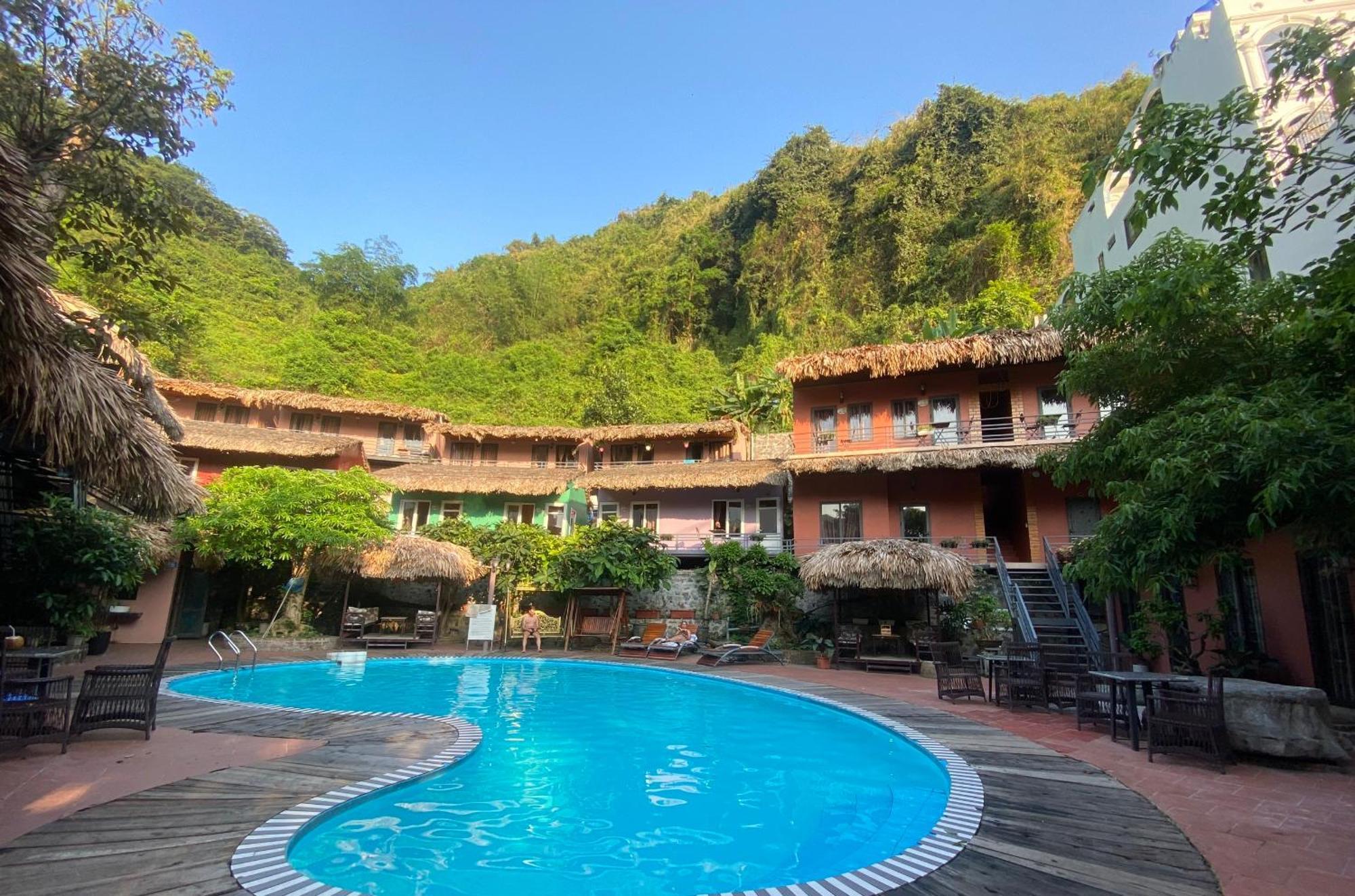 Catba Oasis Bungalows Dong Khe Sau Exterior foto